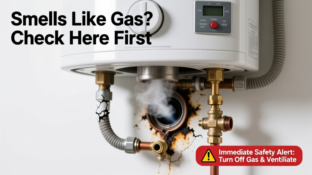 Water Heater Smells Like Gas: Quick Diagnosis Guide