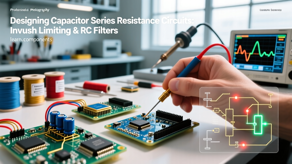 Designing Capacitor Series Resistance Circuits: Inrush Limiting & RC Filters
