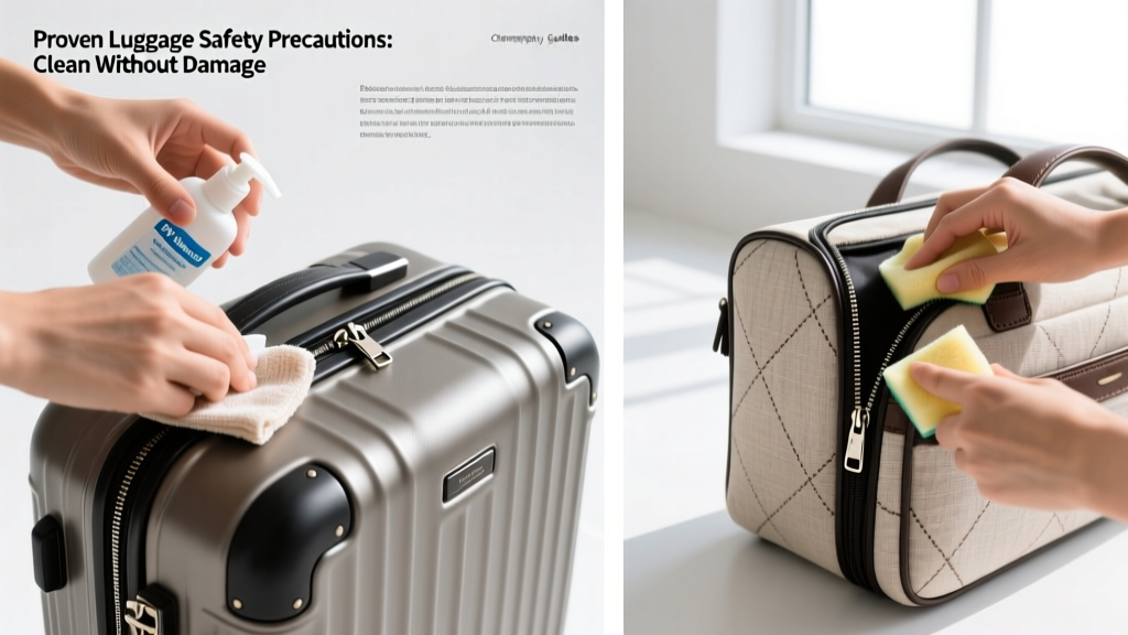 Proven Luggage Safety Precautions: Clean Without Damage