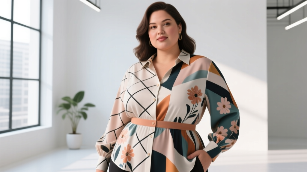 Flattering Blouse Patterns for Plus Size Women