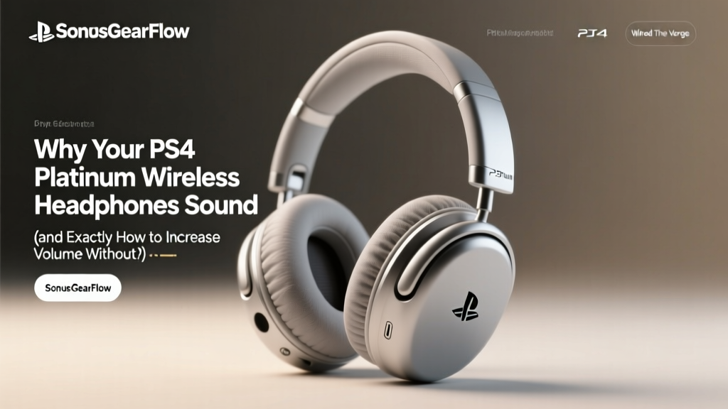 PS4 Platinum Headphones Volume Fix (2026)