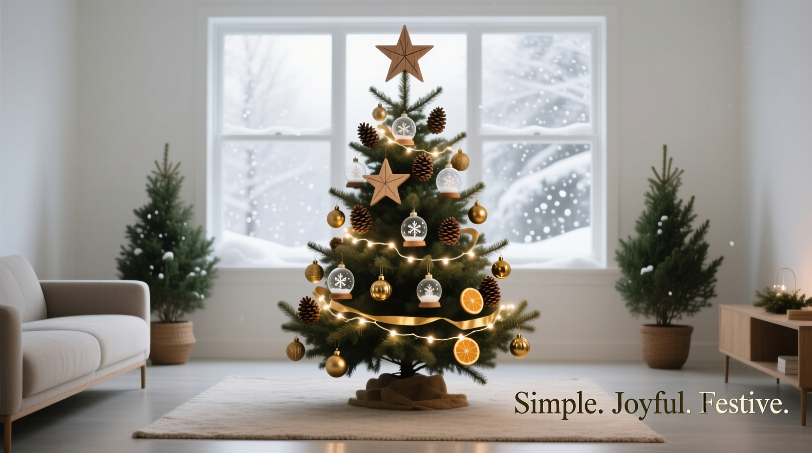 how to create a themed christmas tree without going overboard