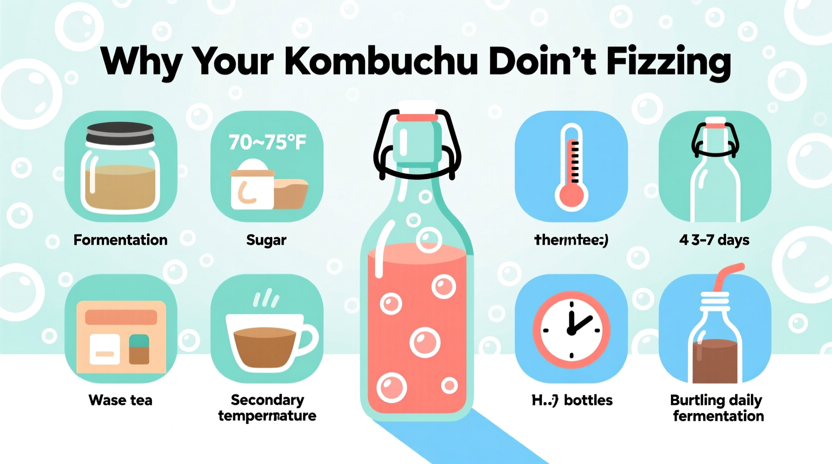 why is my kombucha not carbonating fizz hacks that actually work