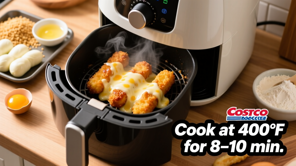How to Cook Costco Mozzarella Sticks in an Air Fryer