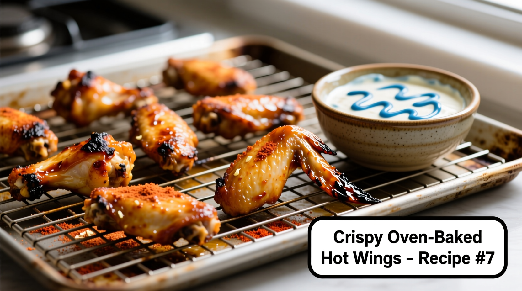 how to cook hot wings in the oven