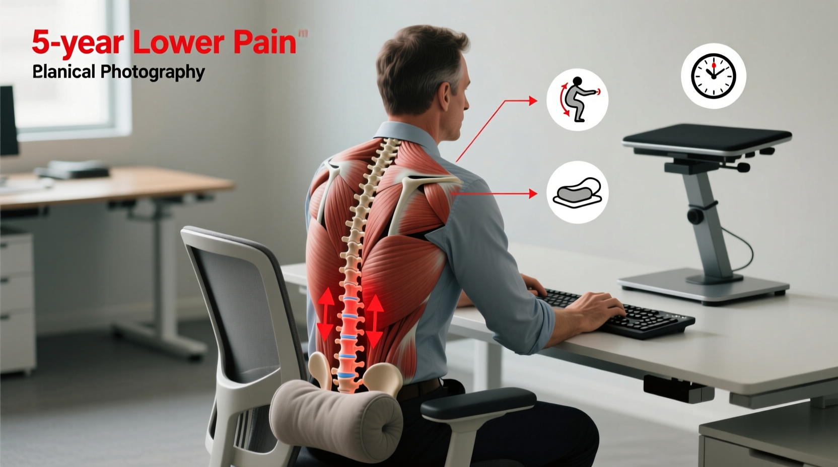 why does my lower back ache after sitting all day fixes that help