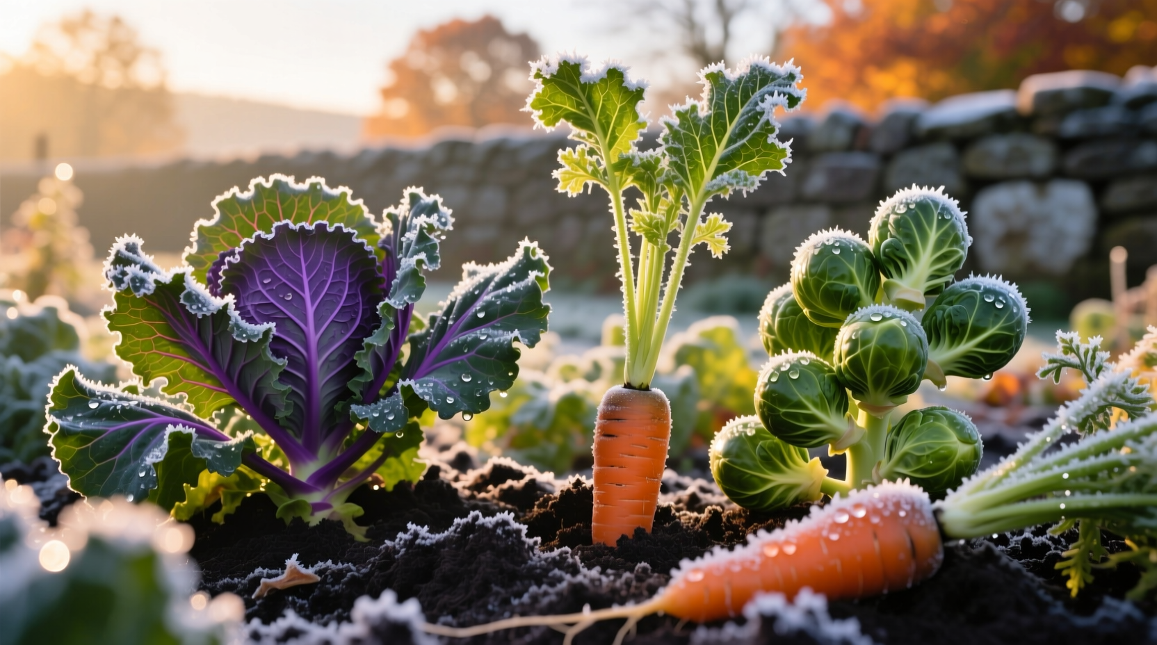 garden vegetables better after frost