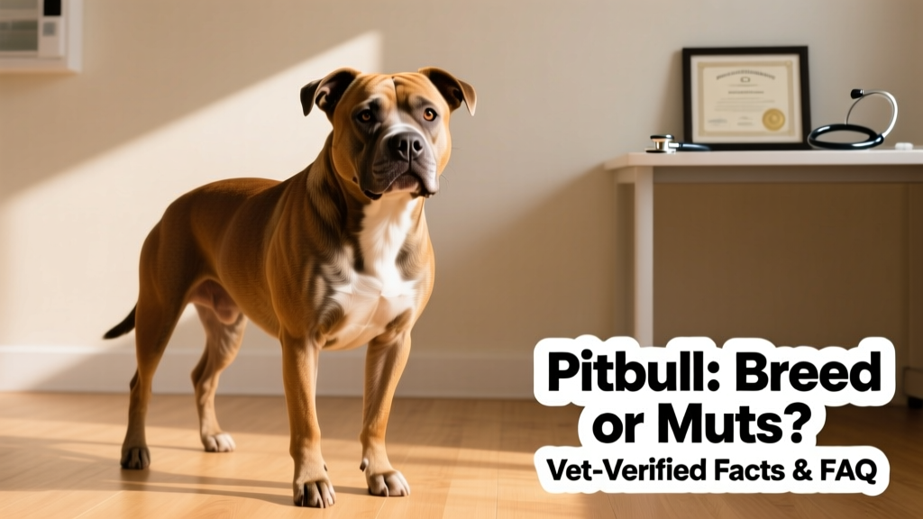 Is a Pitbull a Breed or Are They Technically Mutts? Vet-Verified Facts & FAQ