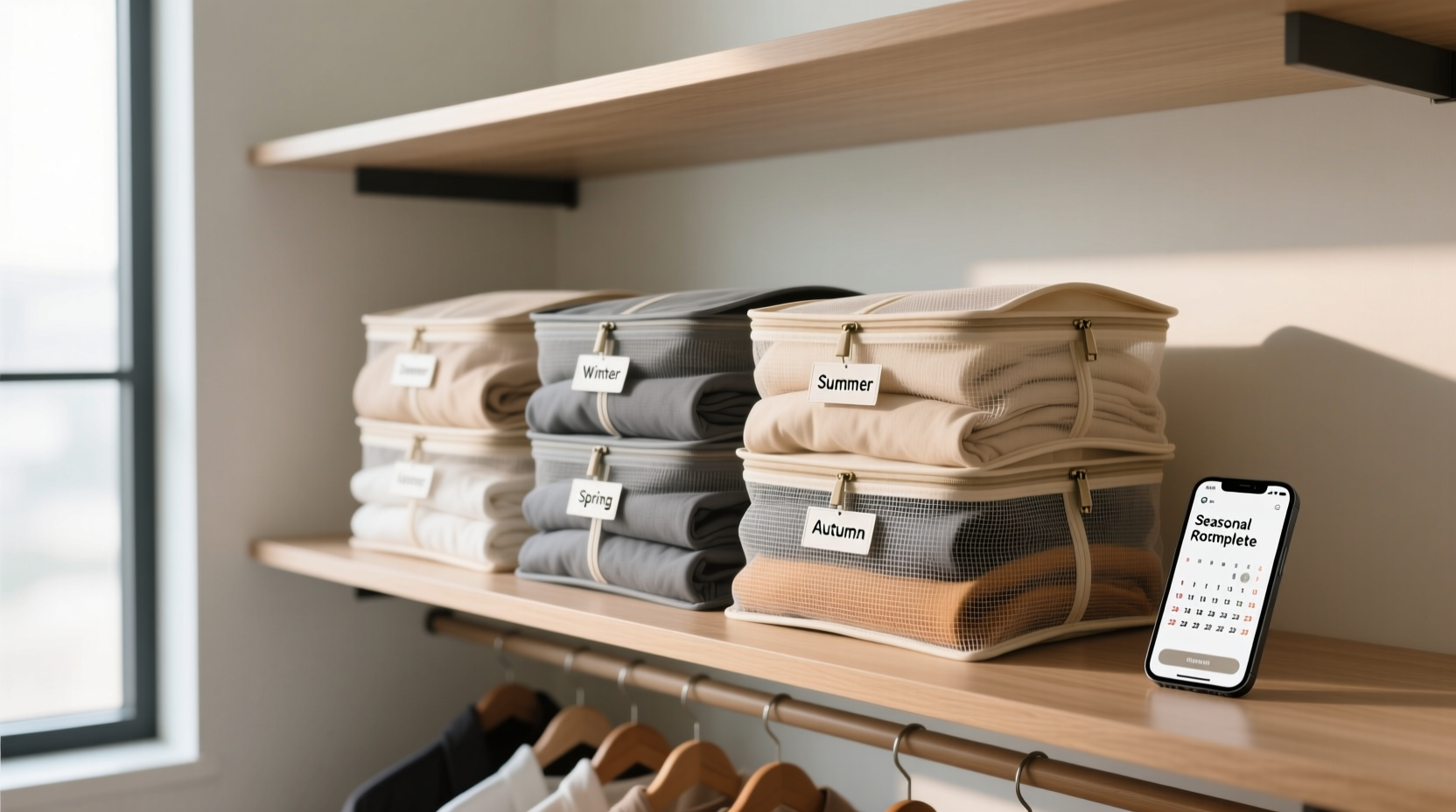 closet organization tips mesh bags beat bins for rotation