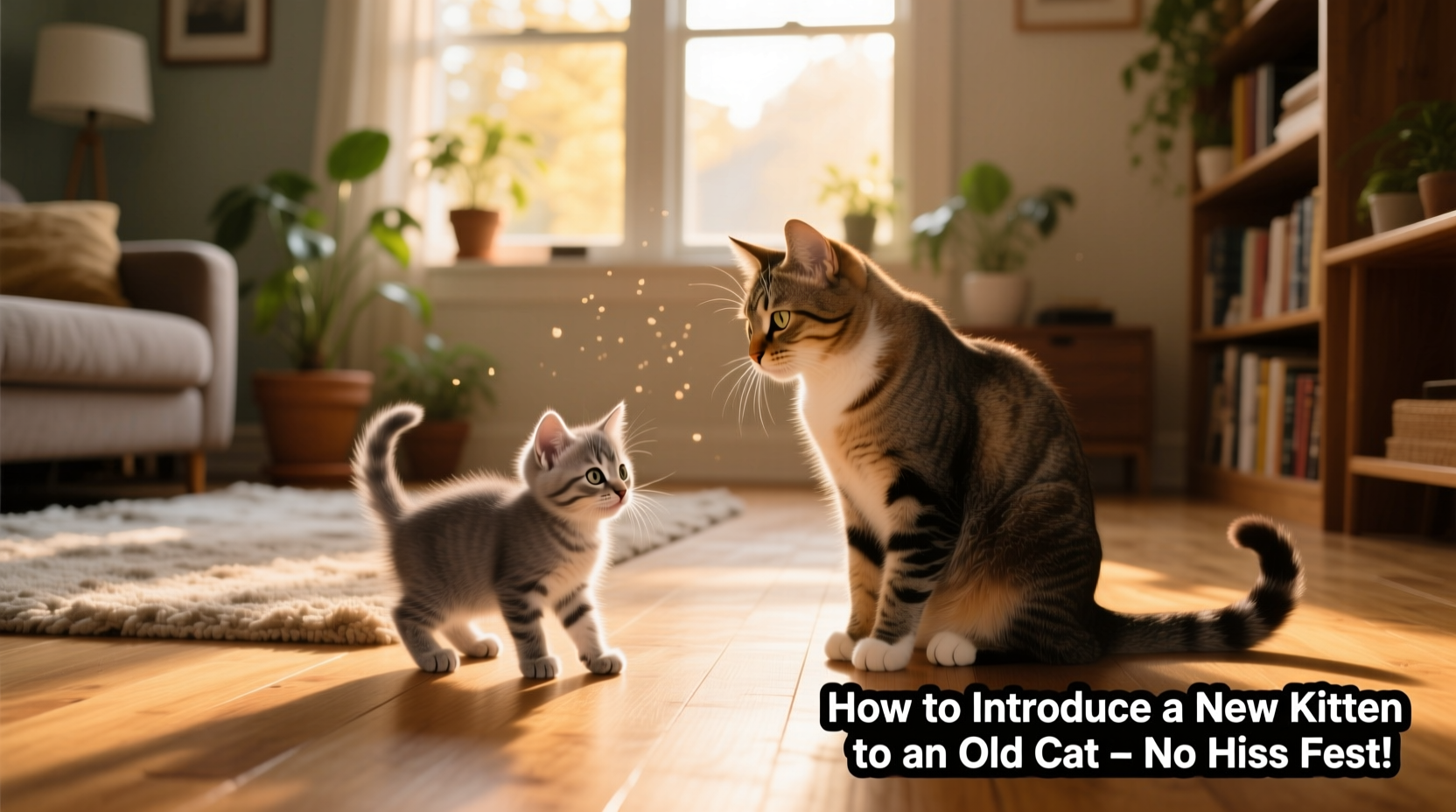 How To Introduce A New Kitten To An Old Cat Without A Hiss Fest
