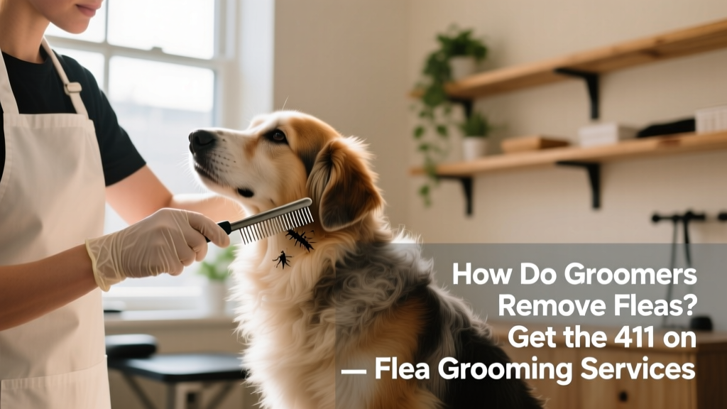 Do Groomers Remove Fleas? Get the 411 on Flea Grooming Services
