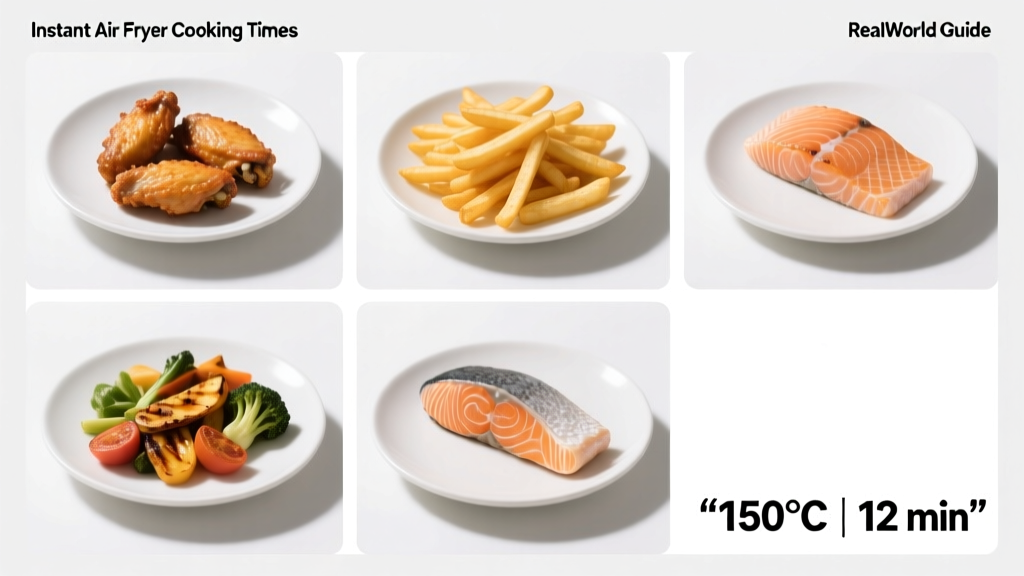 Instant Air Fryer Cooking Times: Real-World Guide