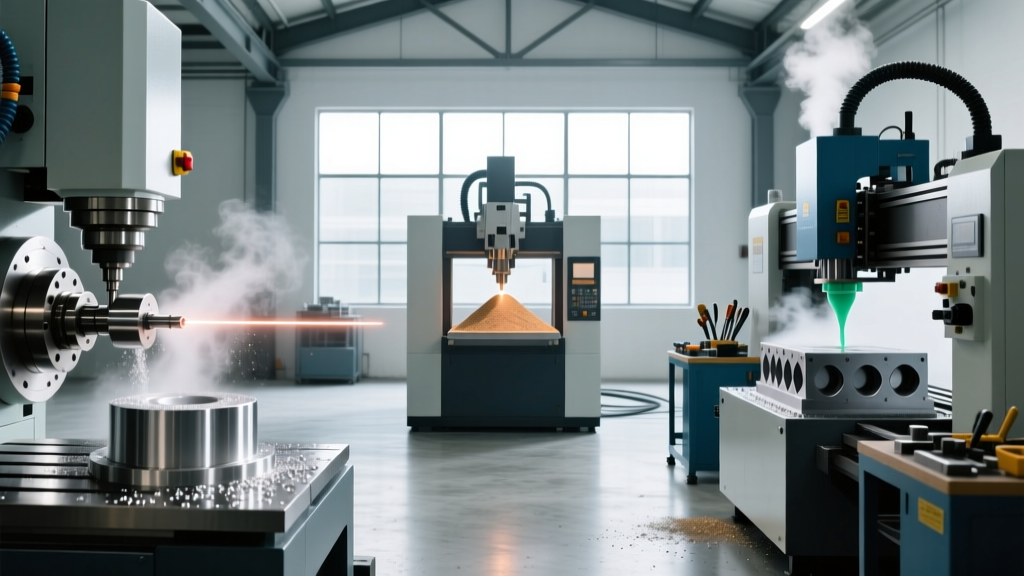 CNC Machining Cost vs Alternatives: 3D Printing and Molding