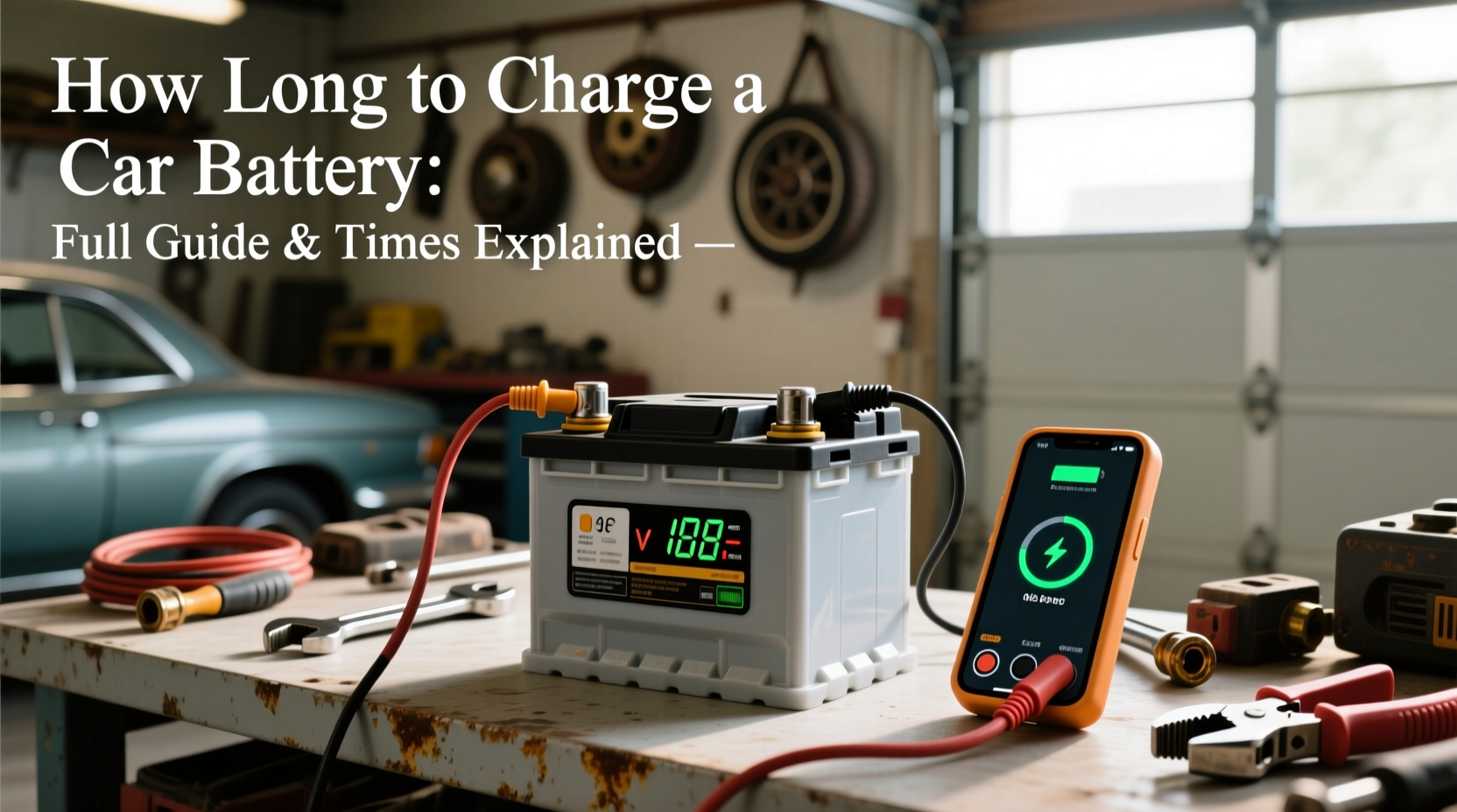 how long does a car battery take to charge