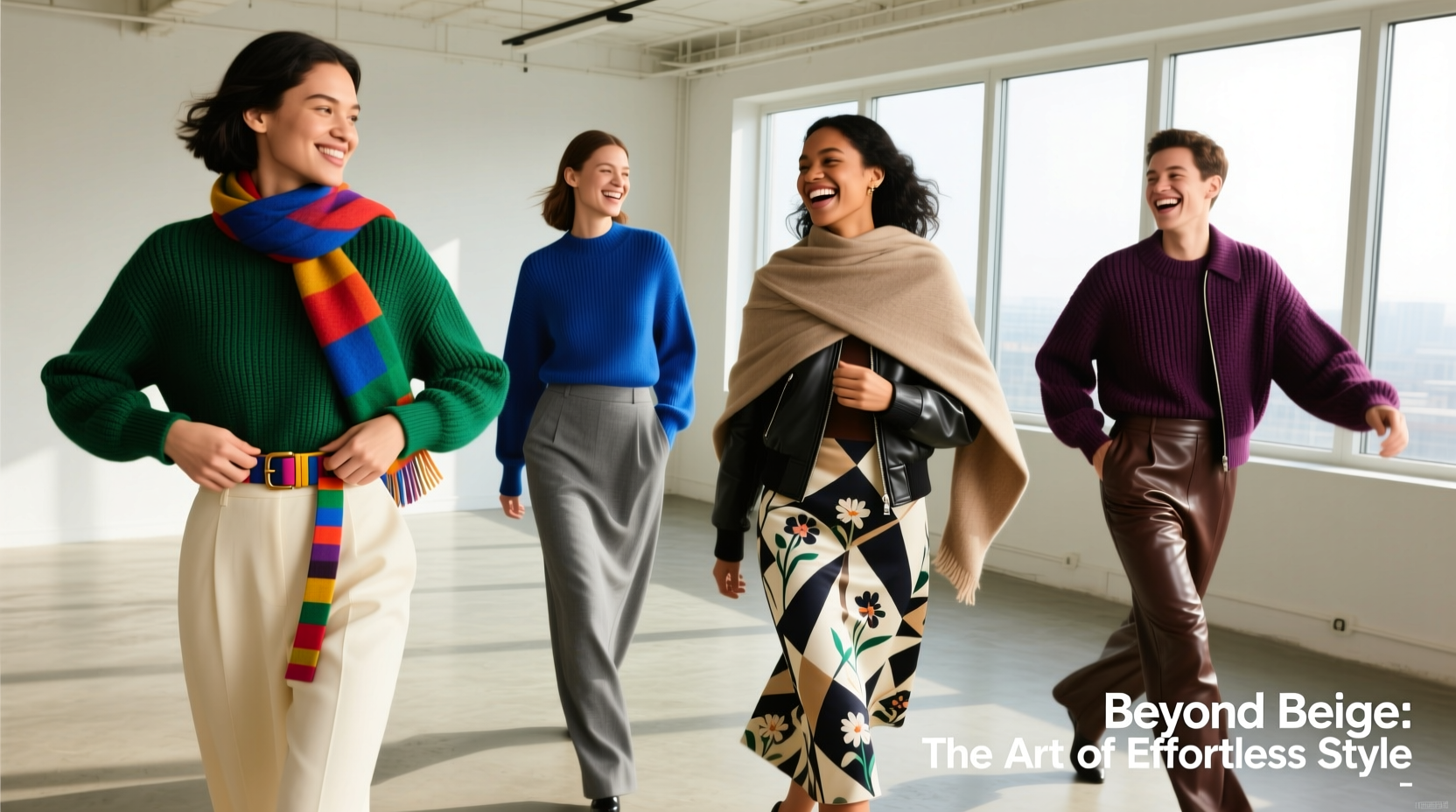 how to create a capsule wardrobe that is not boring or beige