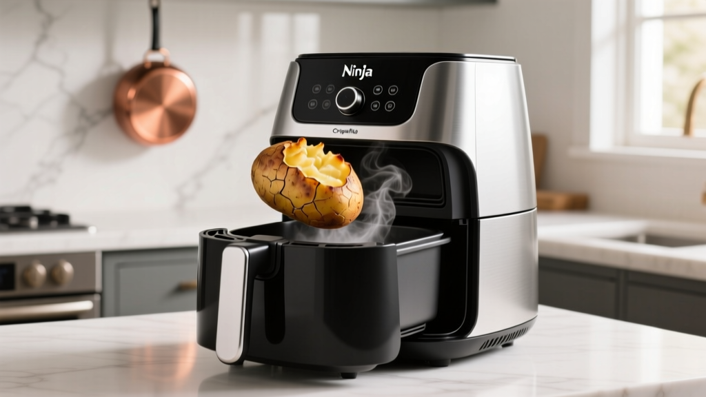 Perfect Baked Potato in Ninja Flip Up Air Fryer