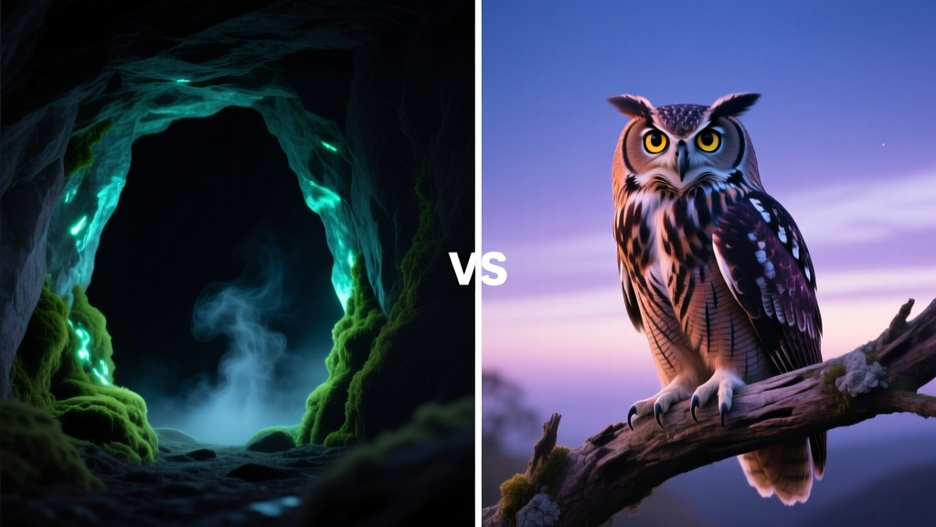 Cave vs Owl: Dream Symbol Comparison