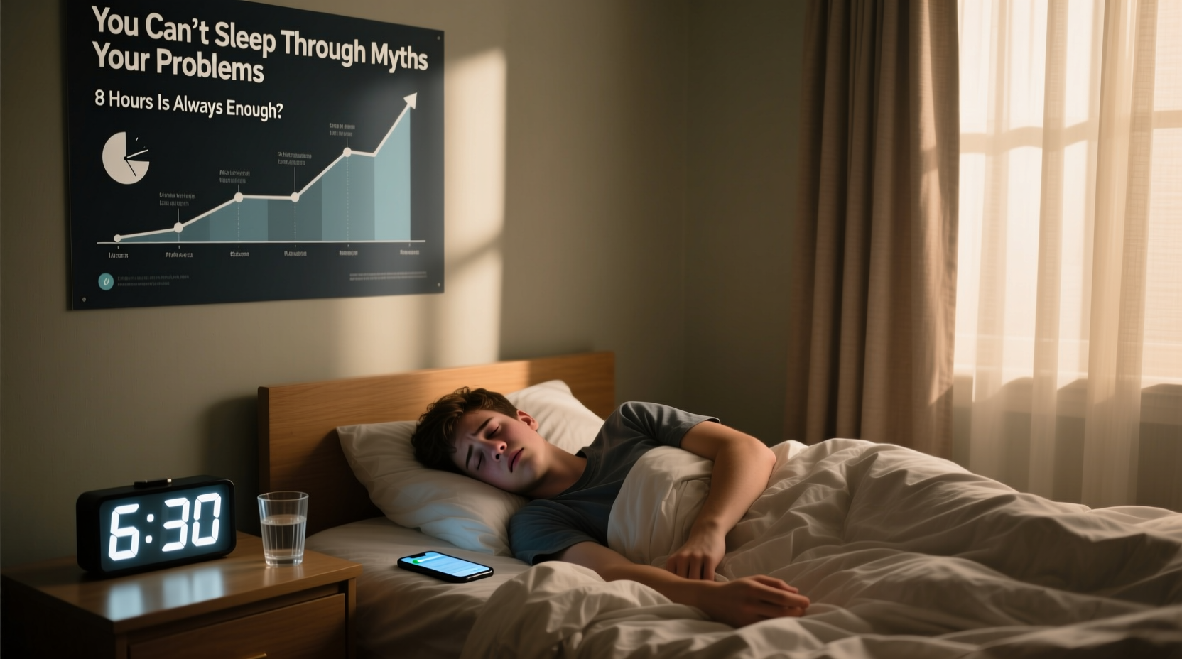 why do i wake up tired even after 8 hours sleep quality myths