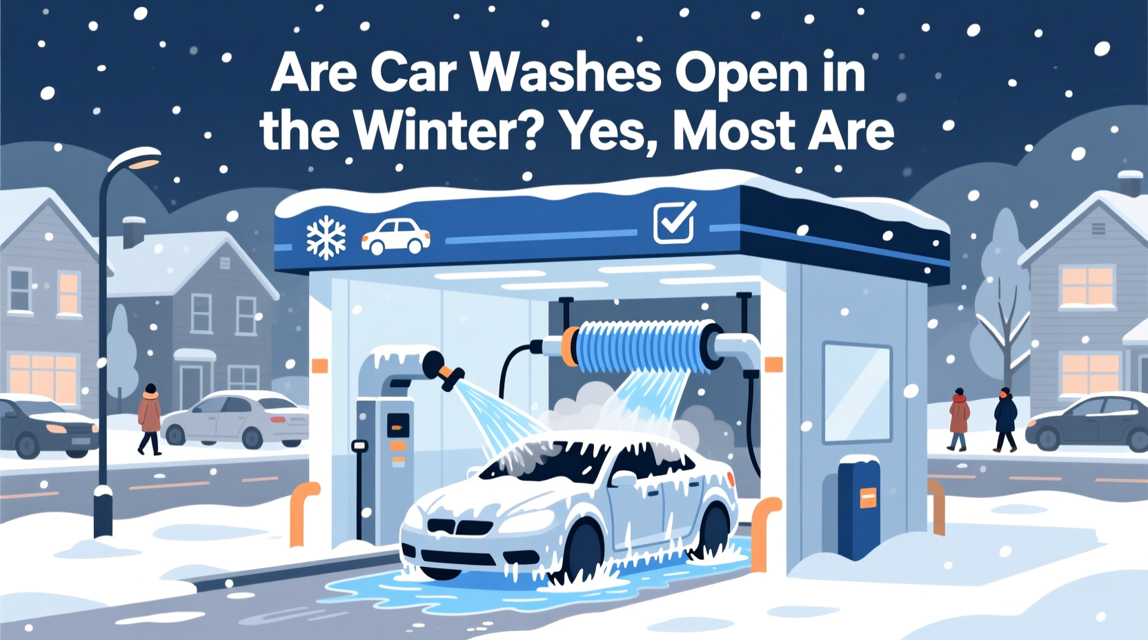 are car washes open in the winter
