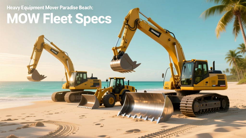 Heavy Equipment Mover Paradise Beach: MOW Fleet Specs