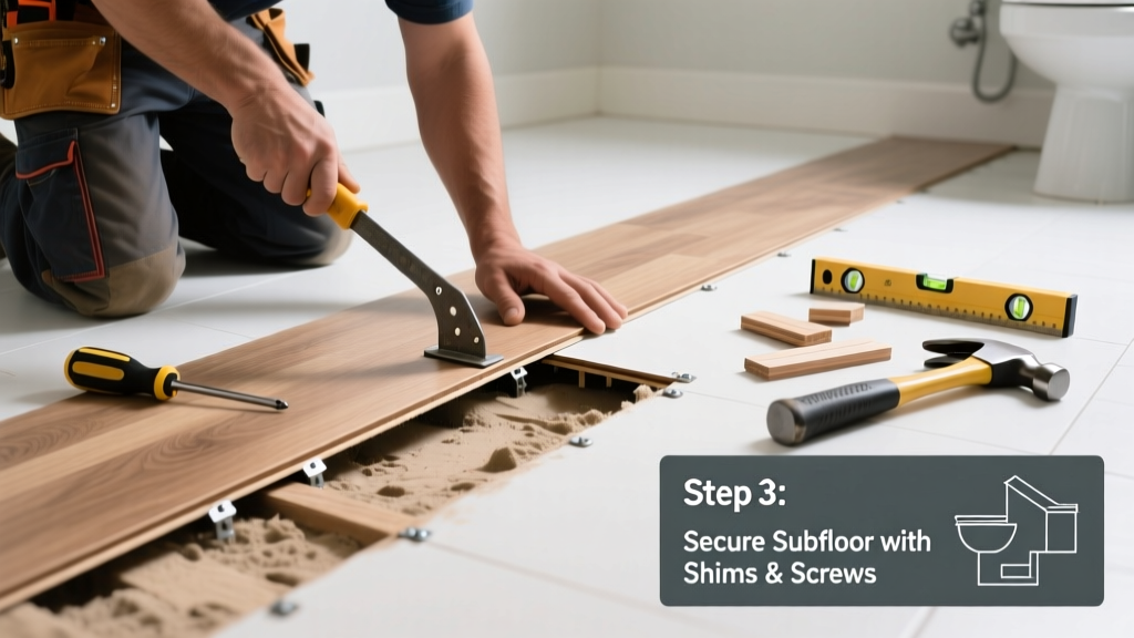 Fixing a Bouncy Floor in the Bathroom: Step-by-Step Repair