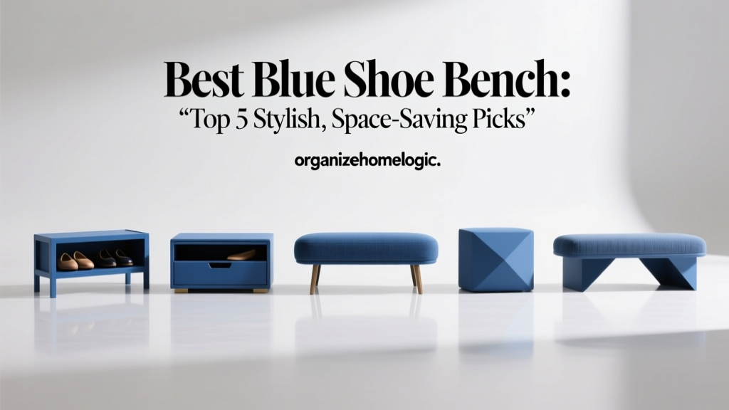 Best Blue Shoe Bench: Top 5 Stylish, Space-Saving Picks