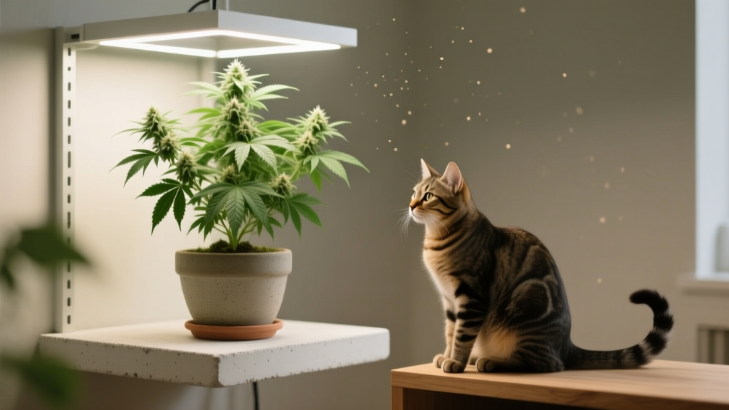 Cannabis Growing with Cats: Safe Indoor Guide (2026)