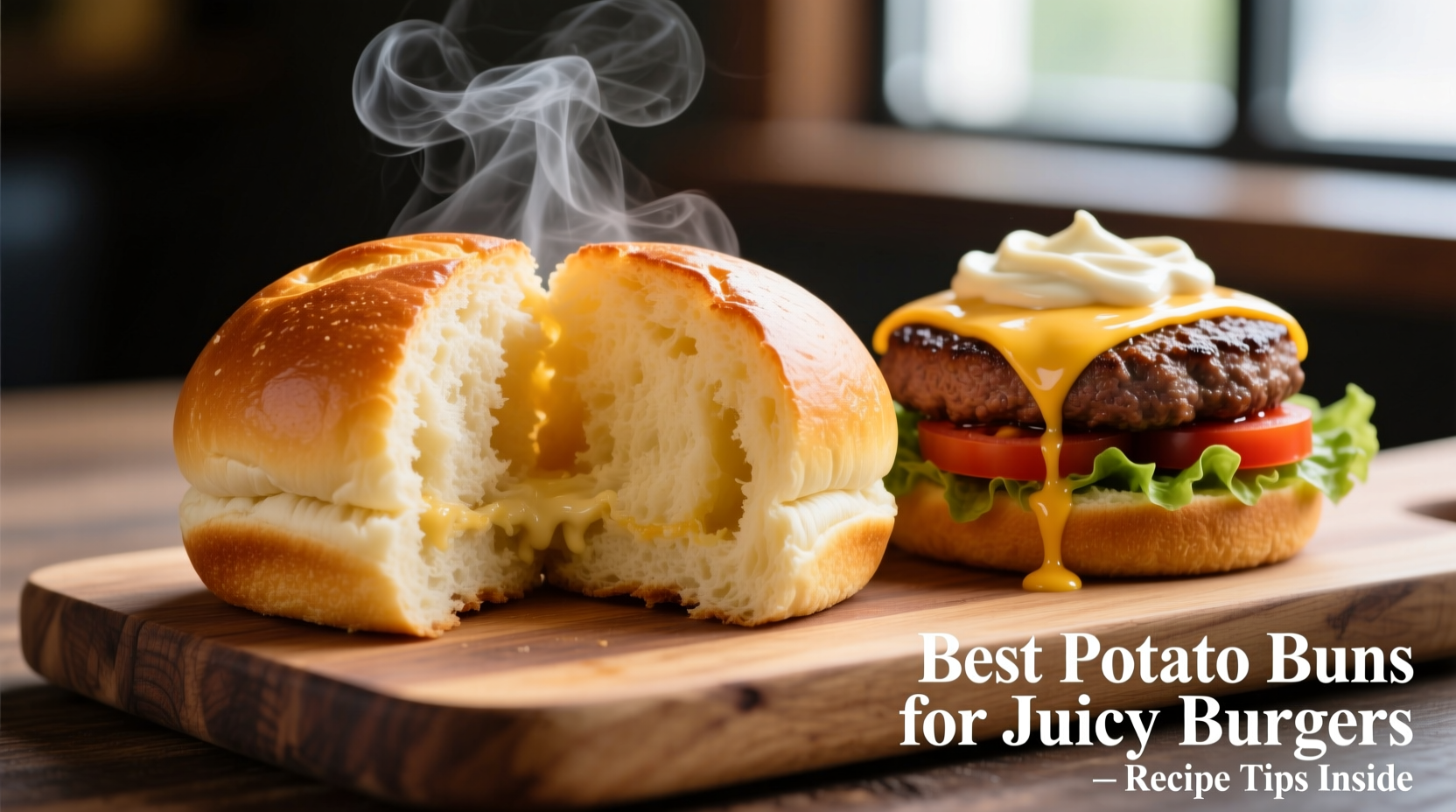 best potato buns for juicy burger recipes