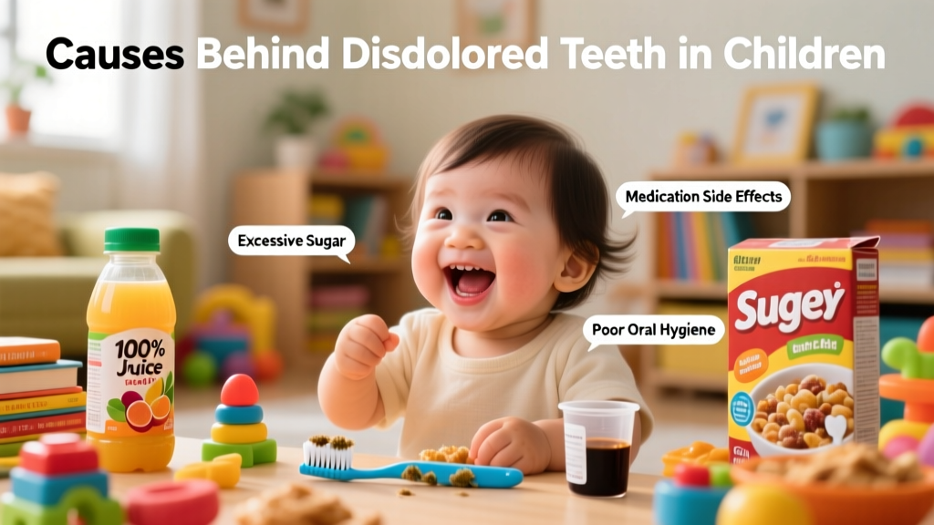 Causes Behind Discolored Teeth in Children: Evidence-Based Insights for Parents and Caregivers