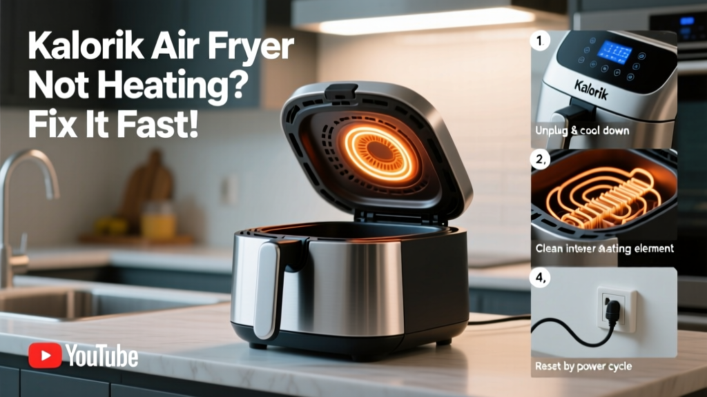 Kalorik Air Fryer Not Heating? Fix It Fast