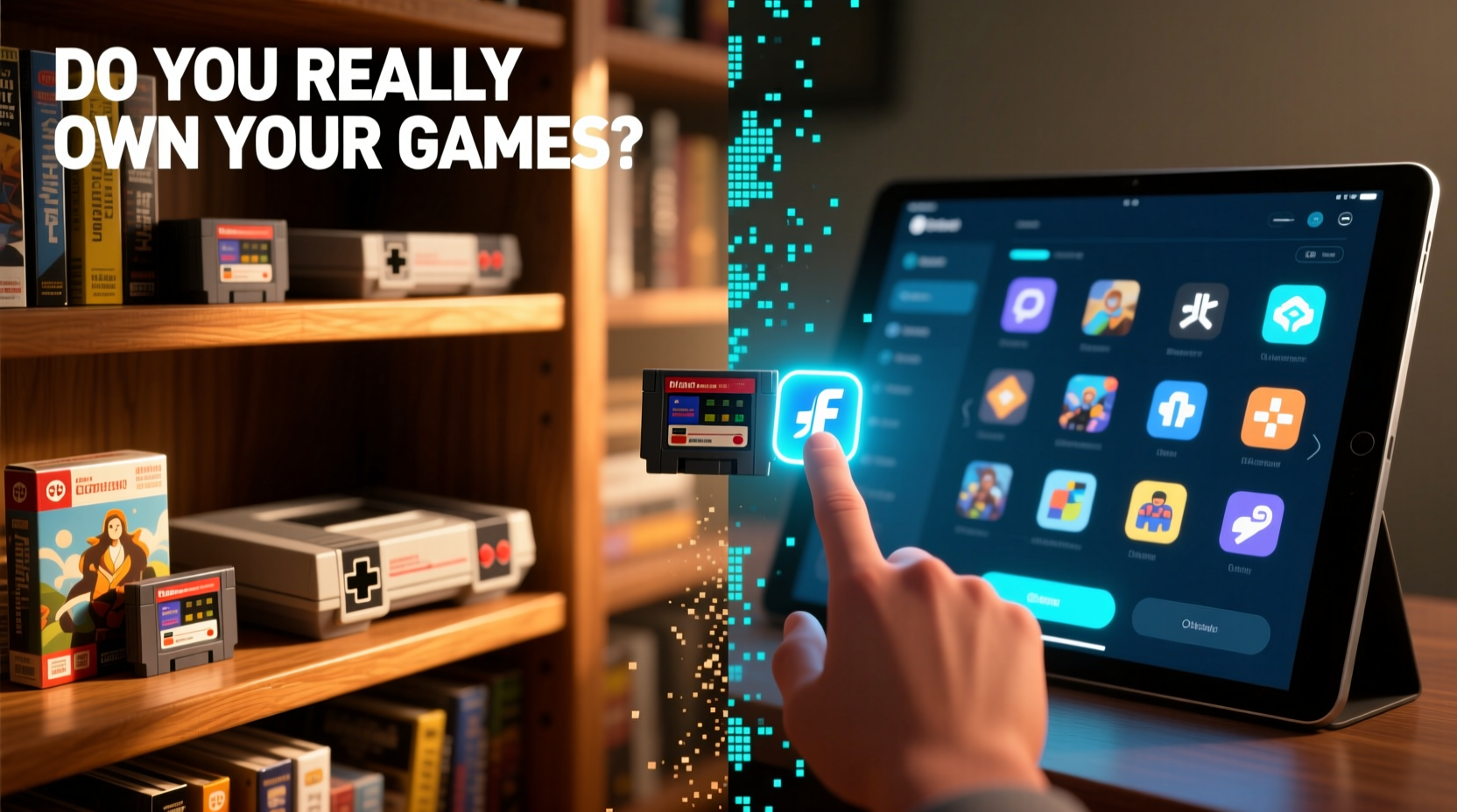 collecting physical games vs digital library do you really own your games