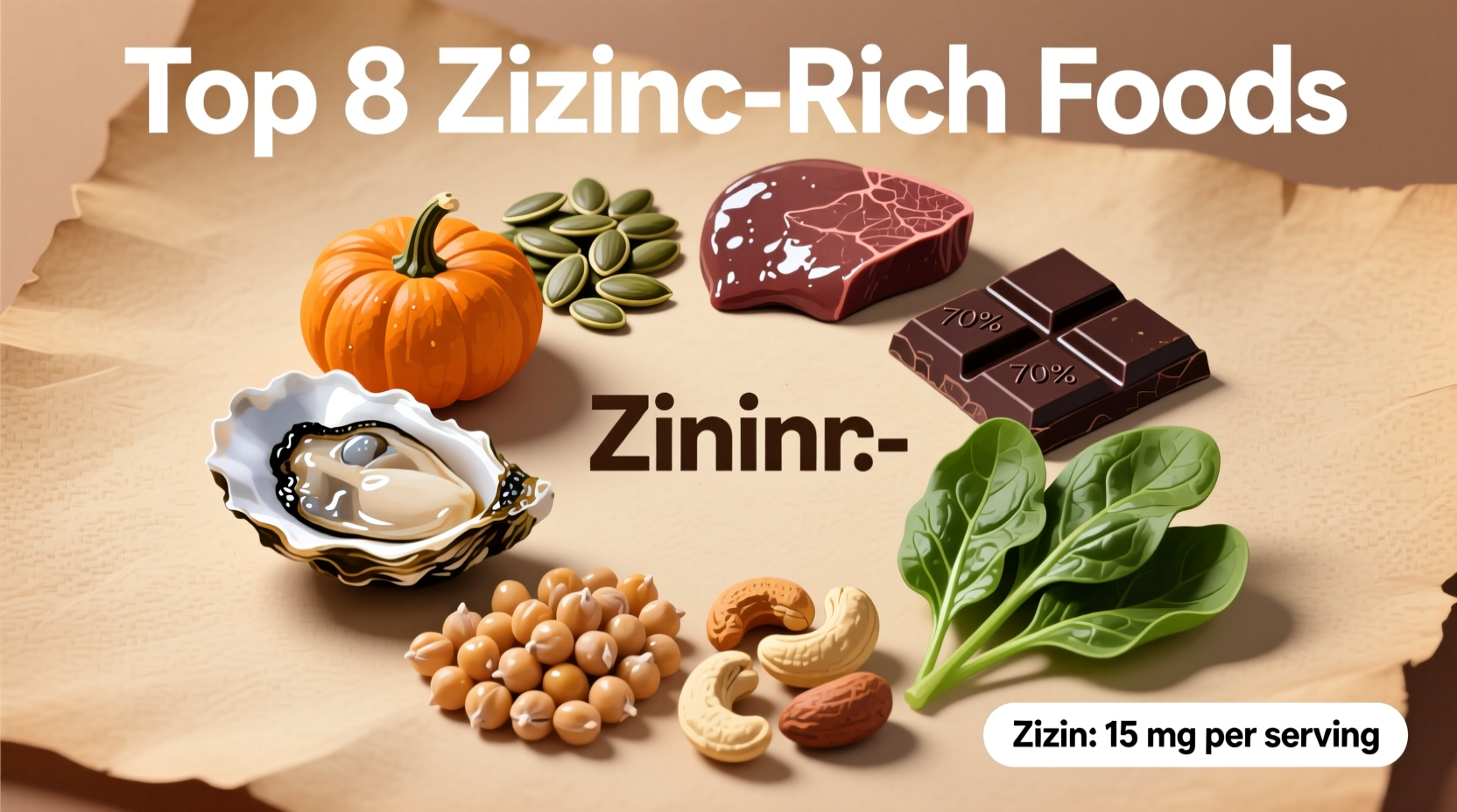 Top Zinc-Rich Foods: Complete Guide with Daily Values