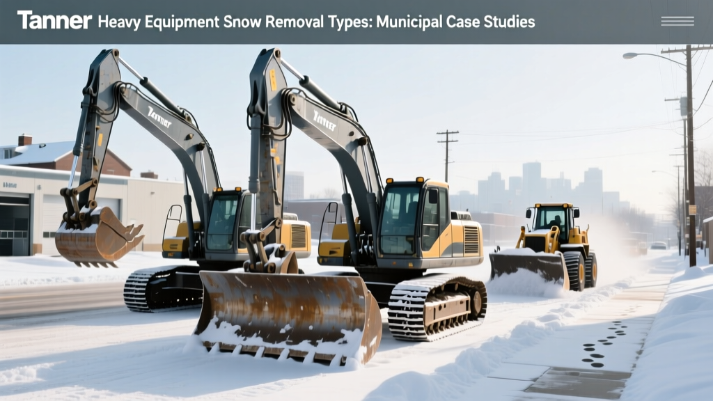 Tanner Heavy Equipment Snow Removal Types: Municipal Case Studies