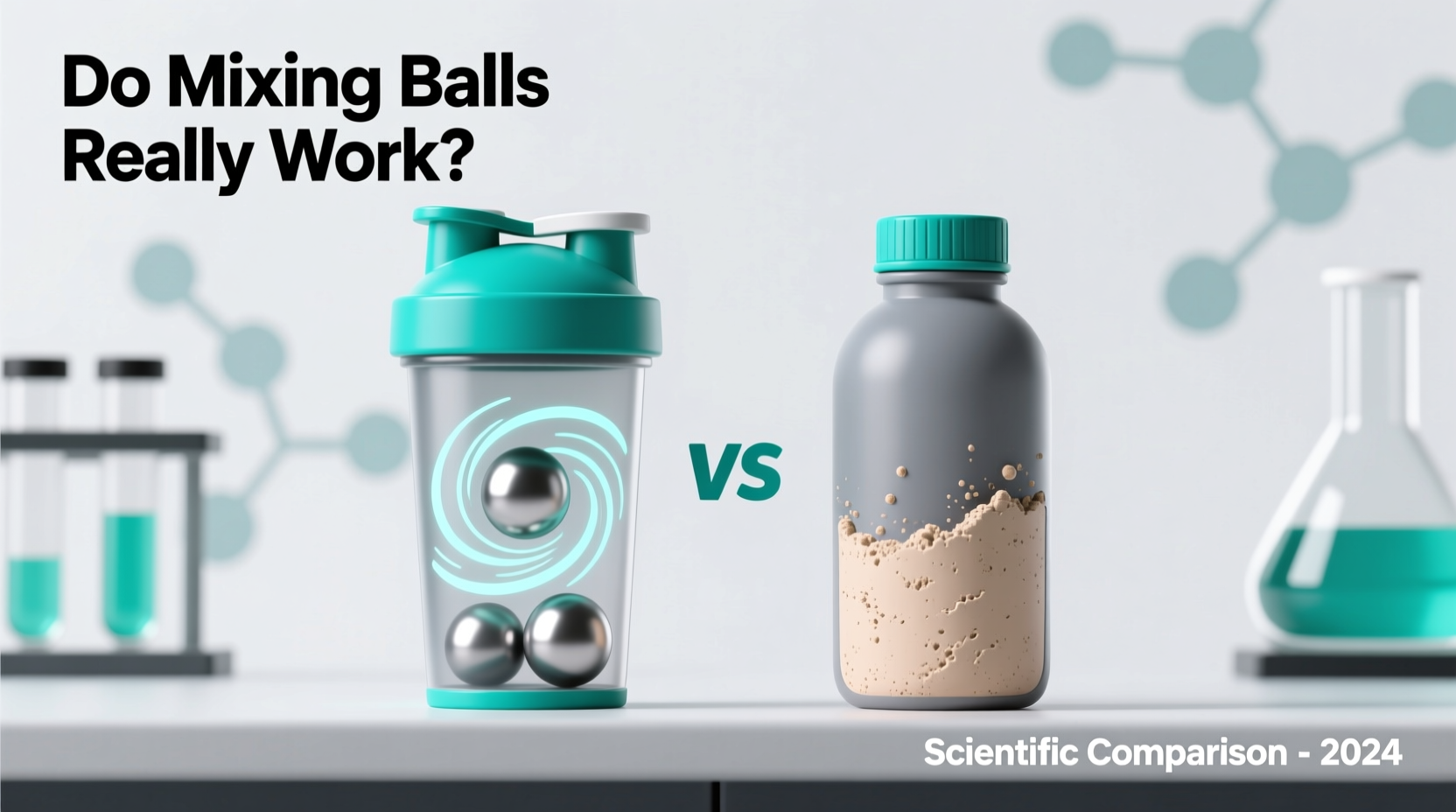 are protein shakers with mixing balls really better than regular bottles