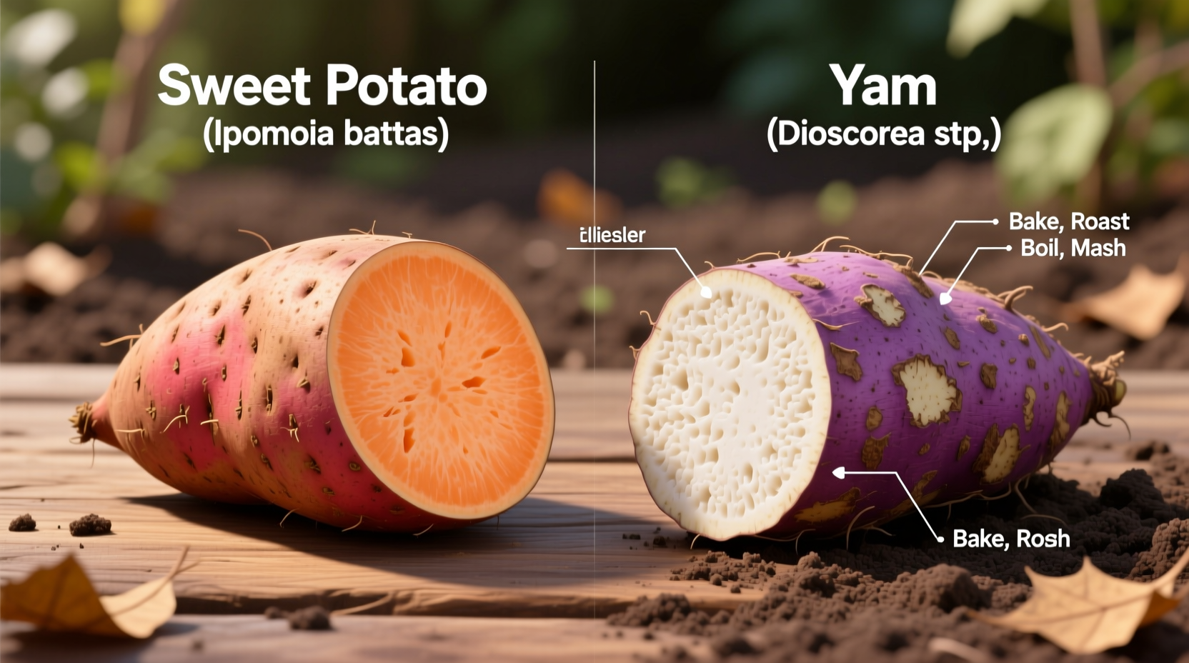 Sweet Potato vs Yam: Clear Differences Explained