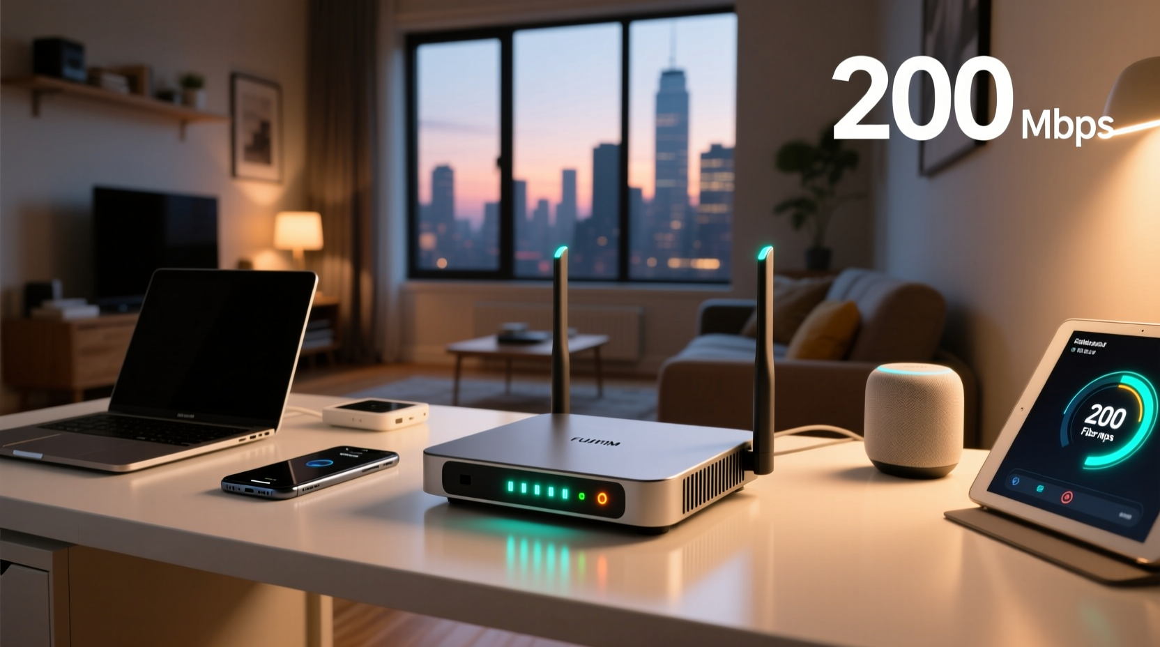 is upgrading to a 200mph router worth it for a small apartment or just overkill