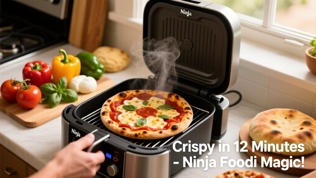 How to Make Pizza in a Ninja Foodi (Crispy & Fast!)