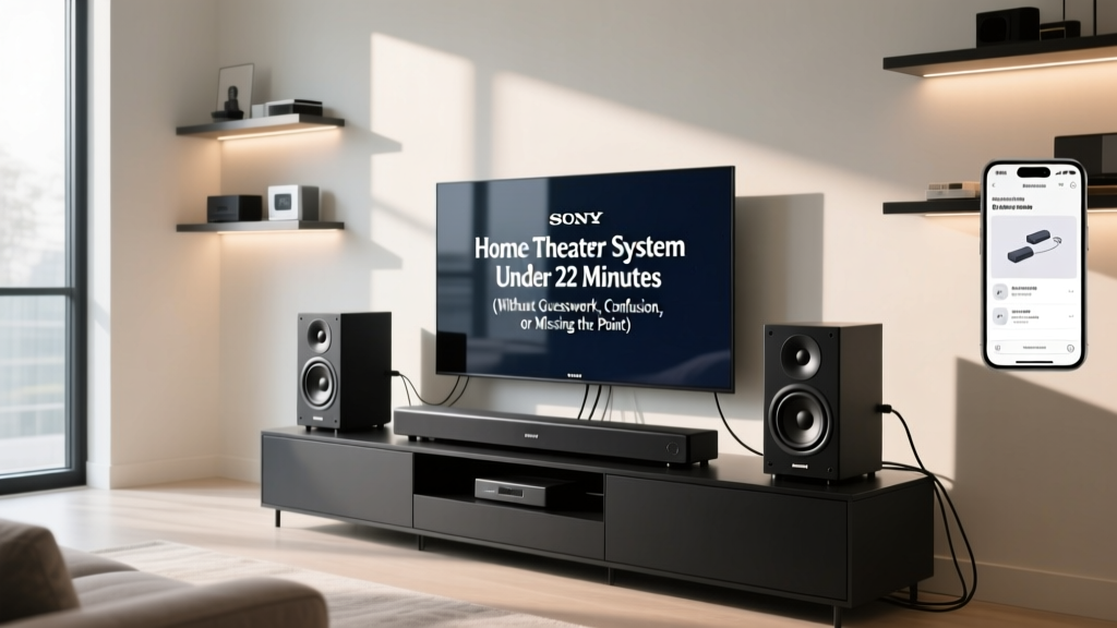 How To Set Sony Home Theater System (2026)