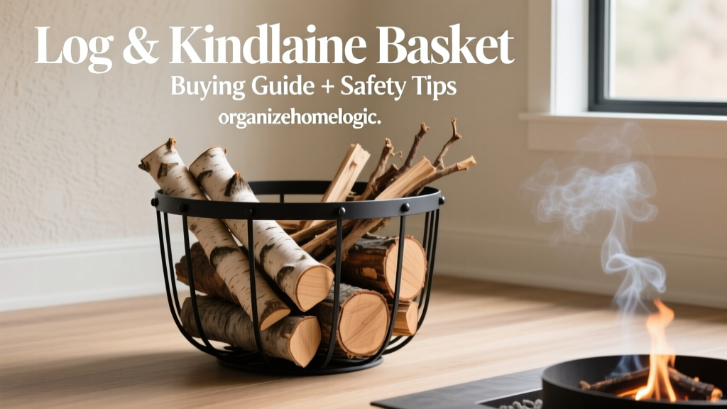 Log & Kindling Basket Buying Guide + Safety Tips