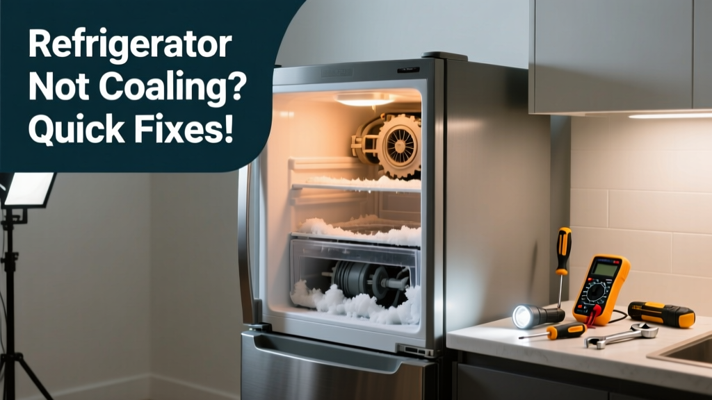 Refrigerator Not Cooling in Kitchen: Quick Fixes