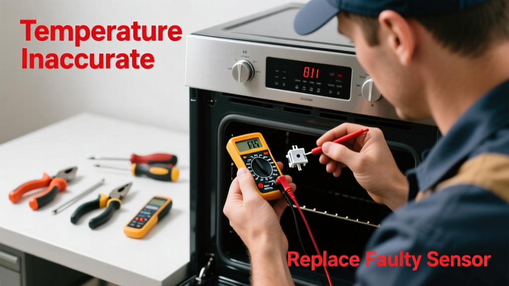Fix Oven Temperature Inaccurate: Replace Faulty Sensor