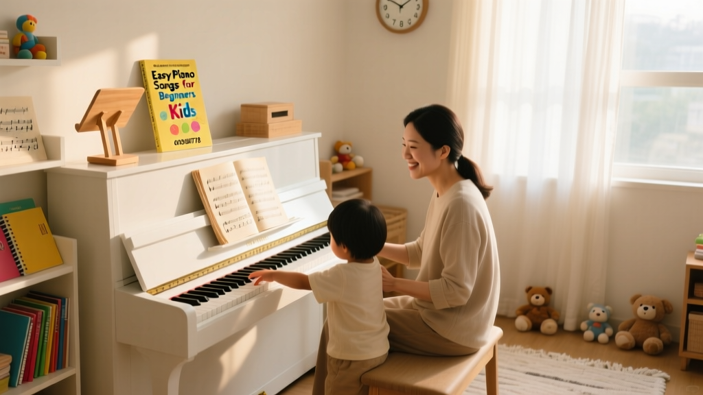 Easy Piano Songs for Kids: 12 Beginner-Friendly Pieces That Build Confidence and Joy (Ages 4–10)