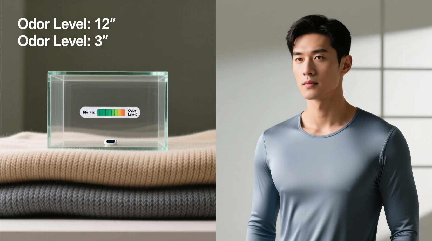 merino wool vs synthetic base layers odor control tested