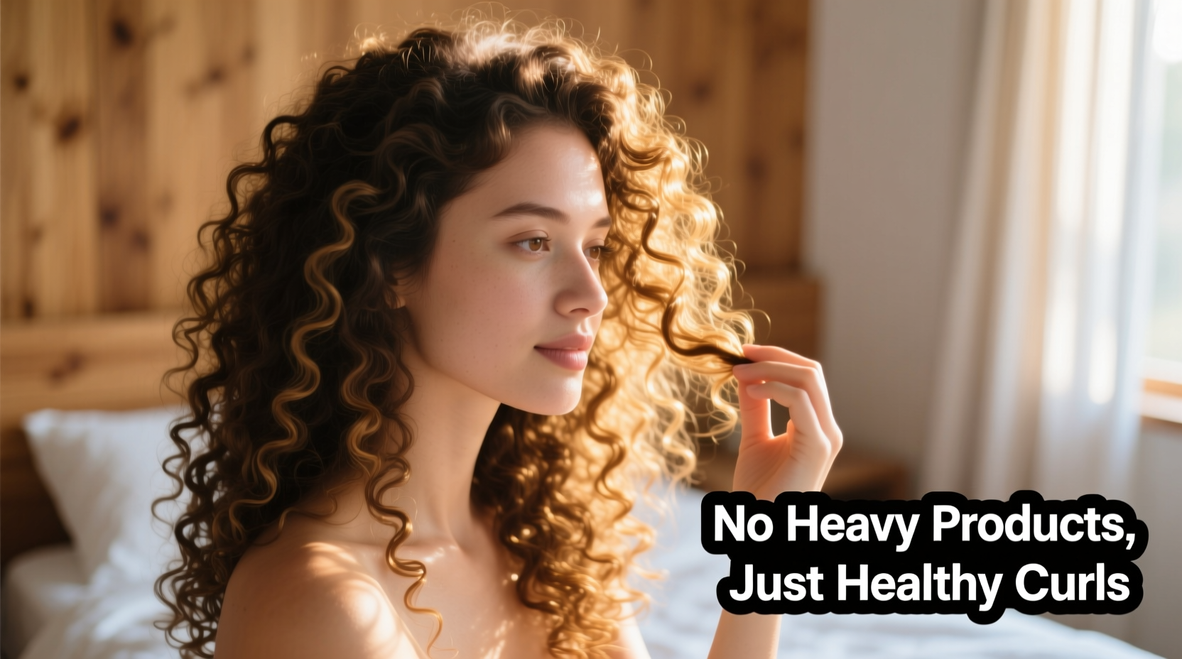 how to prevent frizz in curly hair without using heavy products