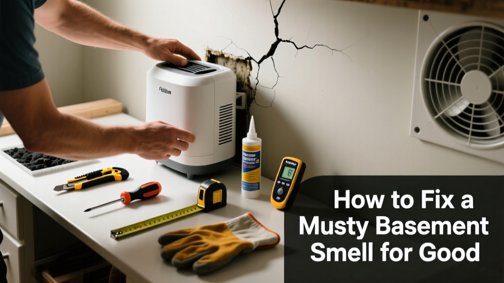 How to Fix a Musty Basement Smell for Good
