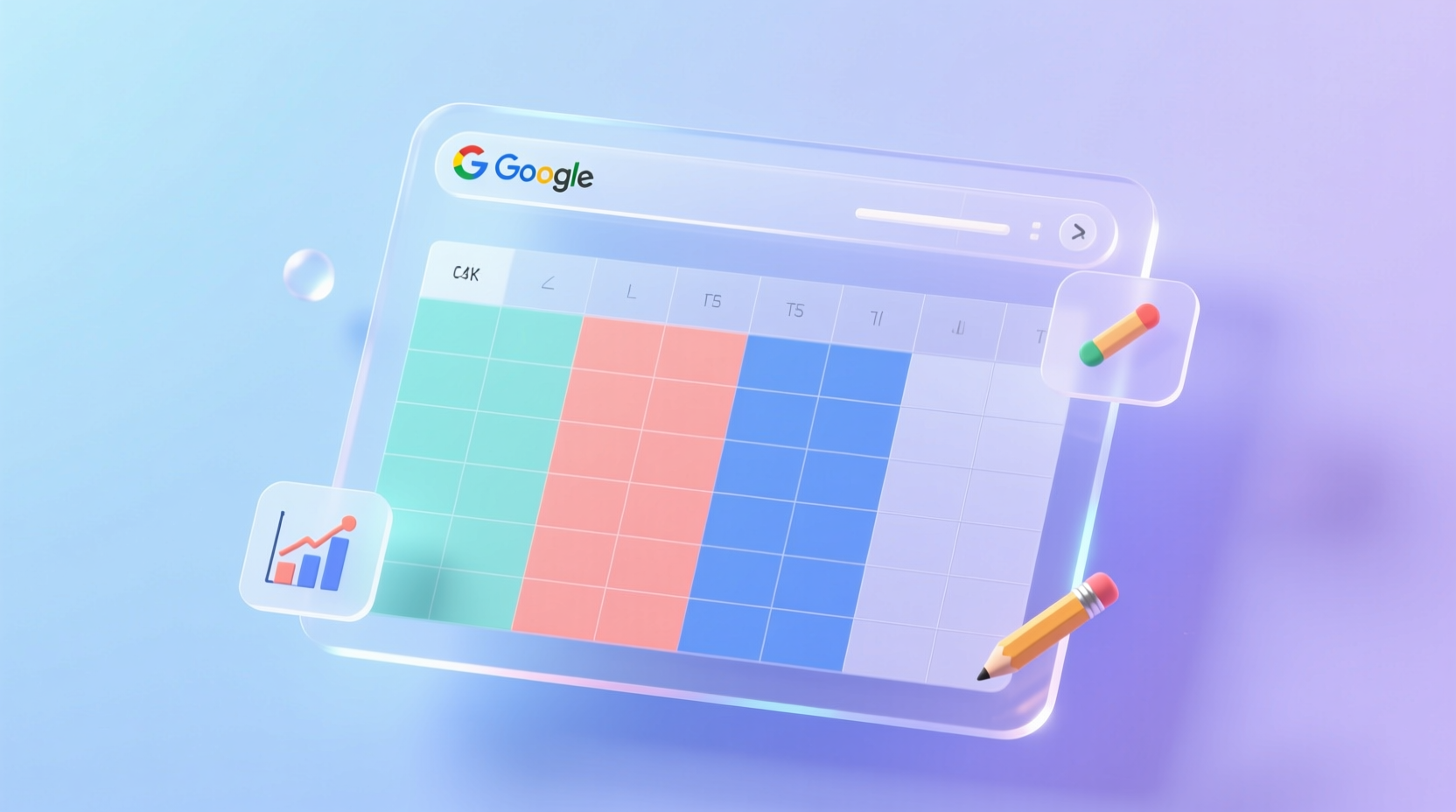 google docs spreadsheets makeover