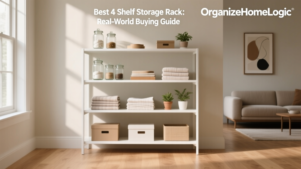 Best 4 Shelf Storage Rack: Real-World Buying Guide