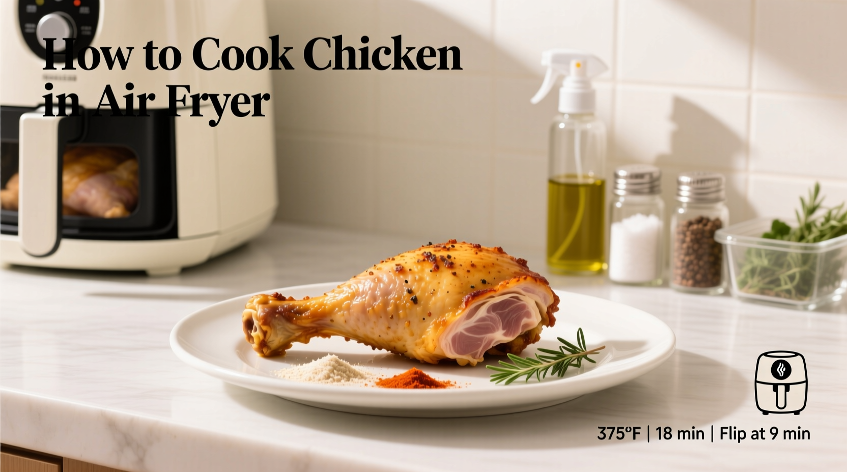 how to cook chicken in air fryer