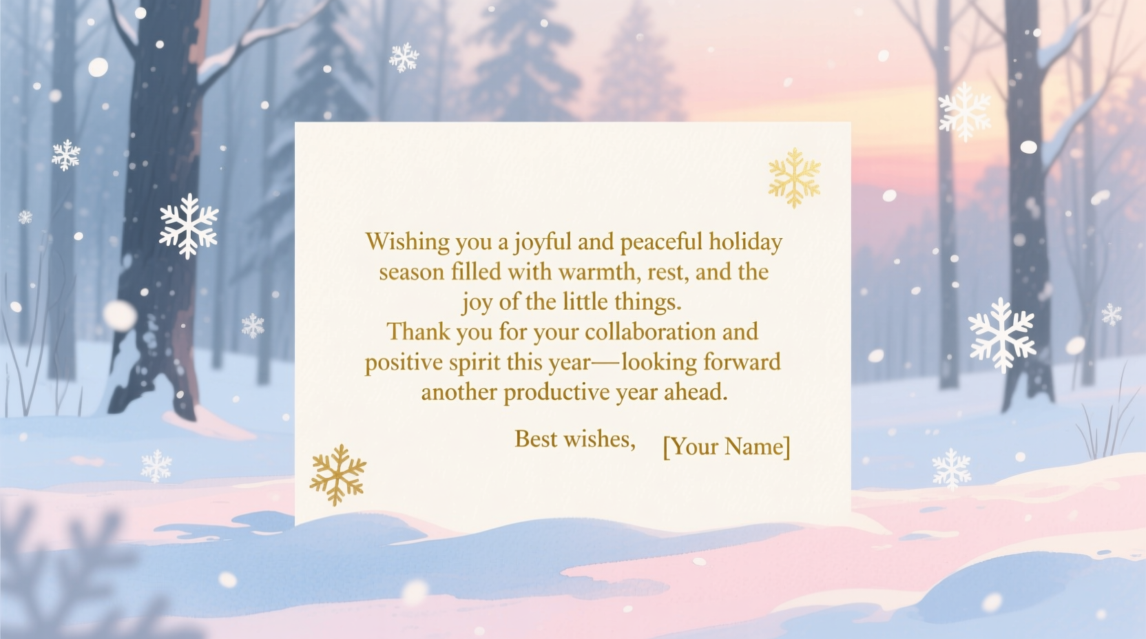 what to write on a christmas card for coworker