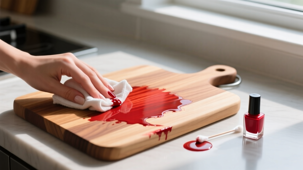Tested: How to Get Nail Polish Out of Cutting Boards Fast